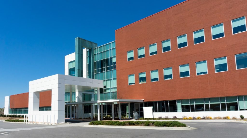 modern medical center building