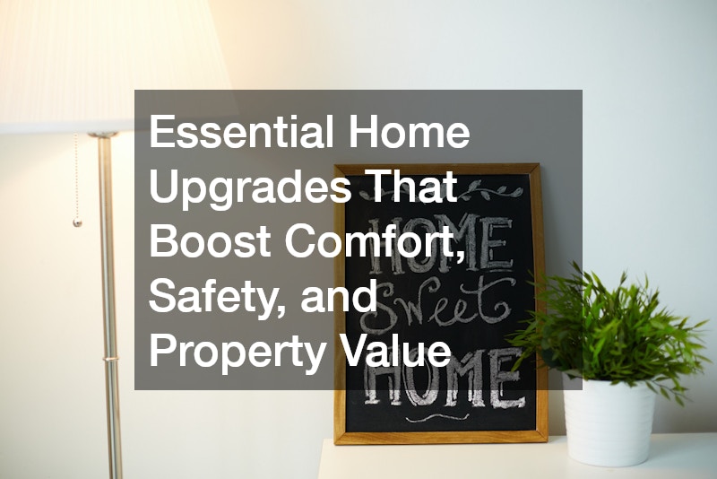 Essential Home Upgrades That Boost Comfort, Safety, and Property Value
